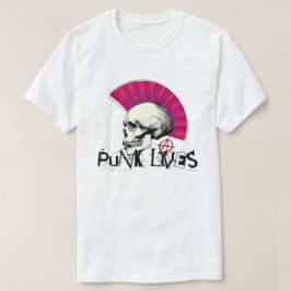 Camiseta Punk Lives