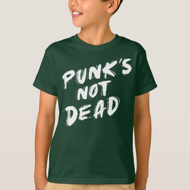 Camiseta Punk não é Morto (Frente)