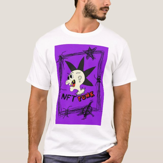 Camiseta punk Nft (Frente)