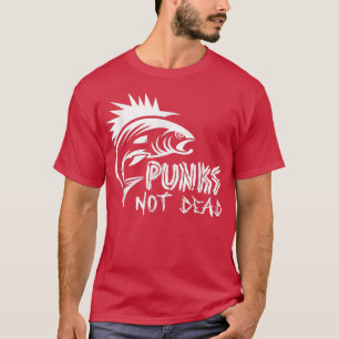 Camiseta Punk Punts Not Morto Rock Aestic Subcultur