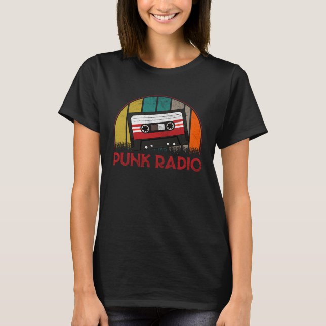 Camiseta Punk Radio Punker Rock Punks (Frente)