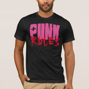 CAMISETA PUNK REGRAS T SHIRT