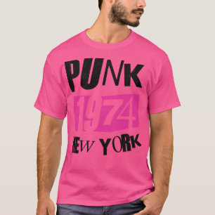 Camiseta Punk Rock 1974 Vintage