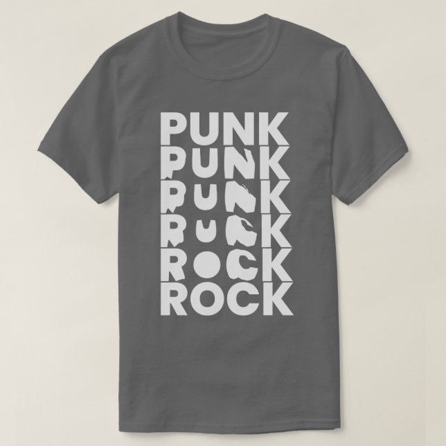Camiseta punk rock 2 (Frente do Design)