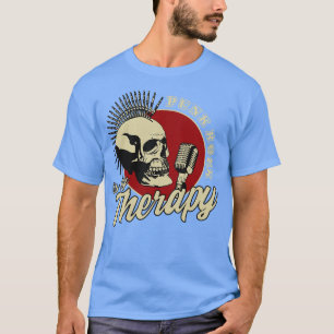 Camiseta Punk Rock É Minha Terapia