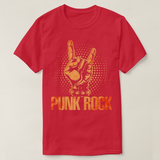 Camiseta Punk Rock Music8 (Frente do Design)