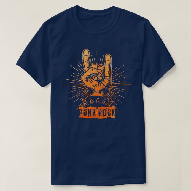 Camiseta Punk Rock Music 17 (Frente do Design)