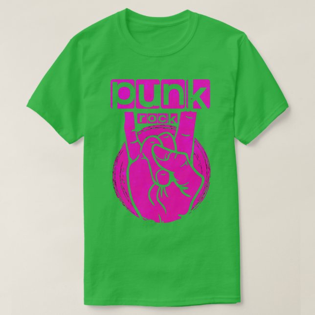 Camiseta Punk Rock Music 19 (Frente do Design)