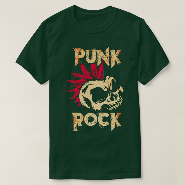 Camiseta Punk Rock Music 7 (Frente do Design)