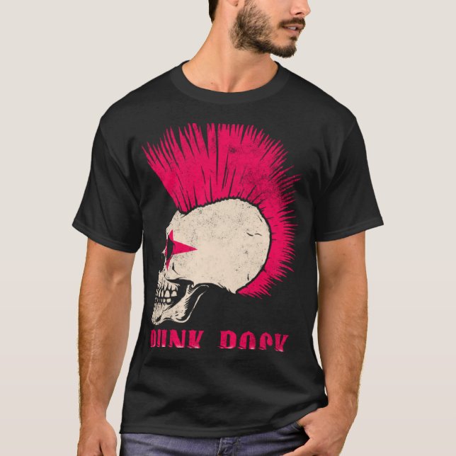 Camiseta Punk Rock Music Retro Punkrock 2 (Frente)