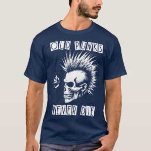 Camiseta Punk Rock Old Punks Nunca Morre 3