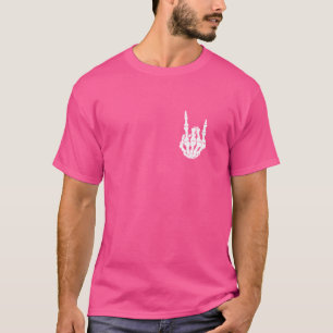 Camiseta Punk Rock Skeleton Legal Rocker Halloween Men