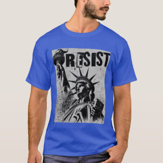 Camiseta Punk Rock Vive La Resistência Liberdade Resistênci