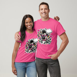 CAMISETA PUNK ROCKER-PUG 8