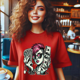 Camiseta Punk Swag Girl