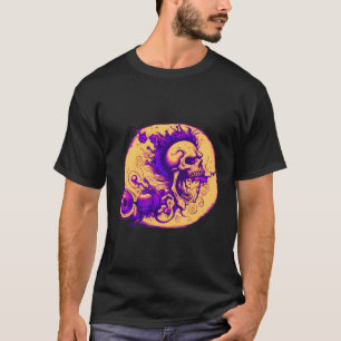 Camiseta Punk Tattoo T Pop Surrealismo Decor T Lowbrow Crân
