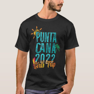 Camiseta Punta Cana Girls Trip 2022 Surf da República Domin