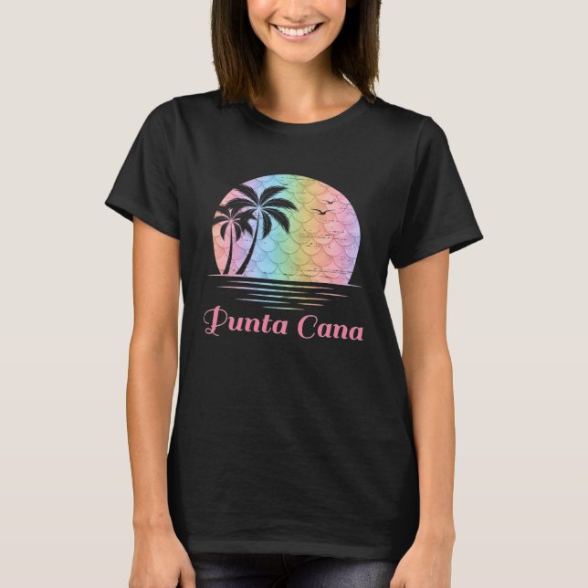 Camiseta Punta Cana Mexico Vacation Beach Family Group (Frente)