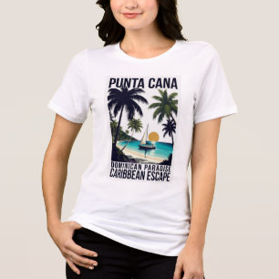 Camiseta Punta Cana Paraíso Dominicano