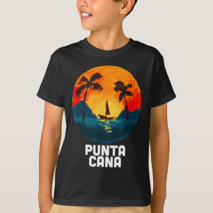 Camiseta Punta Cana República Dominicana Bebe Vacinação Sou