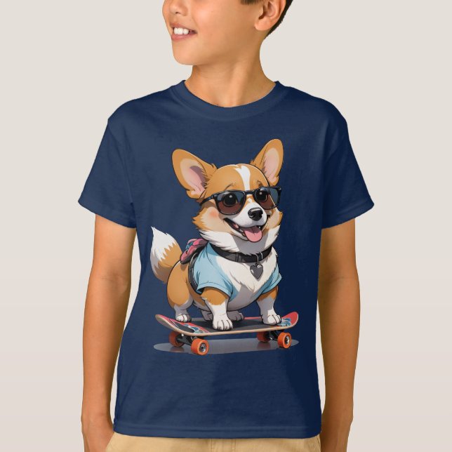 Camiseta Pup De Skate (Frente)