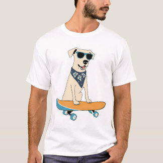 Camiseta Pup de Skater legal