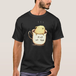 Camiseta Pup De Tea Beauteaful Tea Design