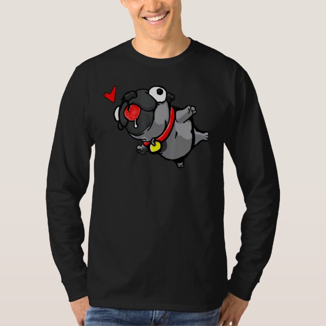 Camiseta Pup Para Homens E Mulheres (Frente)