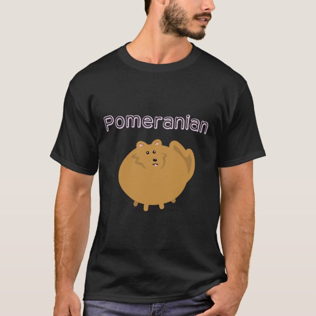 Camiseta Pup Pomeraniana 30 (Frente)