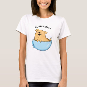 Camiseta Pup-pucccino - Cão-de-Cachorro