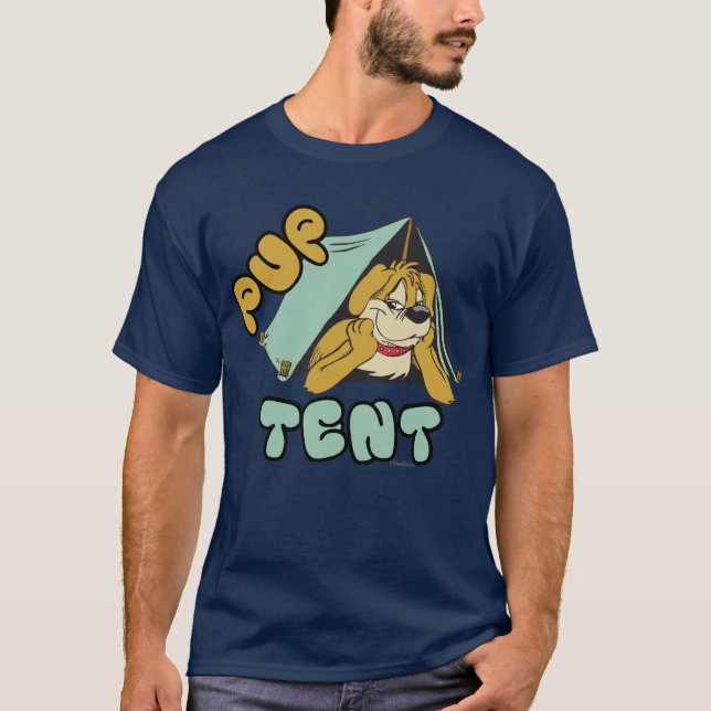 Camiseta Pup Tent Camping Humor (Frente)