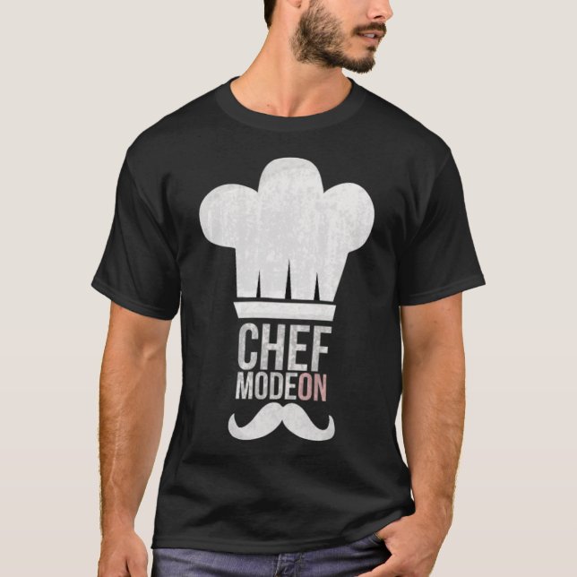 Camiseta Pupetes de chef de cozinha sueco  (Frente)