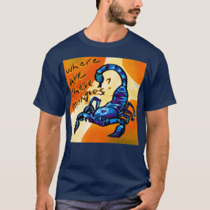 Camiseta Pupok scorpion Onde estão essas mangas?