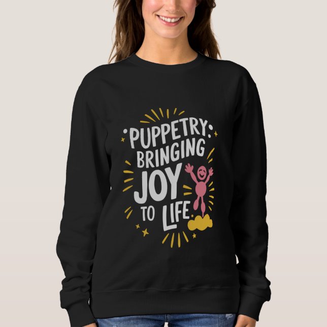 Camiseta Puppet Mastery Play Ventriloquist Performan (Frente)