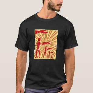 Camiseta Puppets Doll Politics Governo Irony Money Ameri