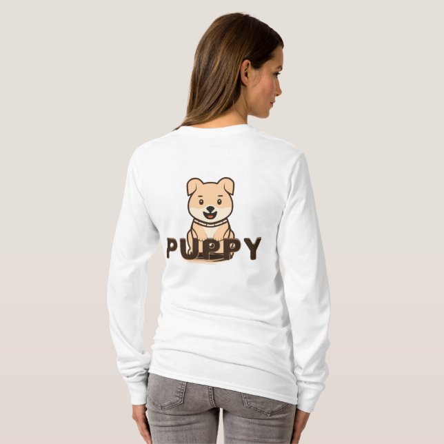 Camiseta Puppy (Parte Traseira Completa)