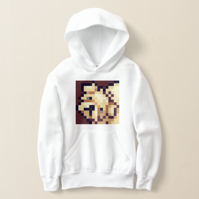 Camiseta Puppy begging pixelart, Pixel Art  (Postura )