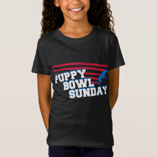 Camiseta Puppy Bowl Domingo Cachorro Cortado Presente