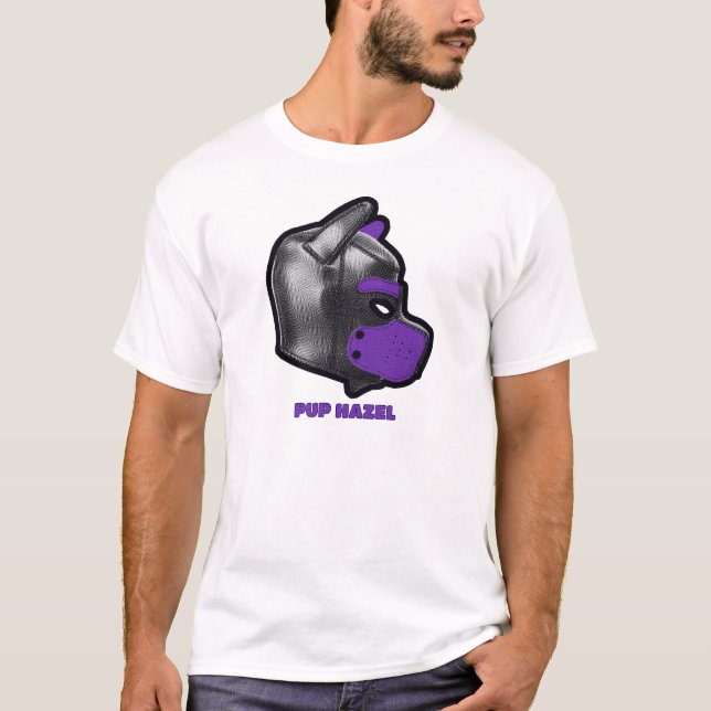 Camiseta Puppy hood Purple (Frente)