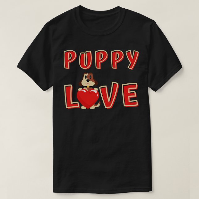 Camiseta Puppy Love (Frente do Design)