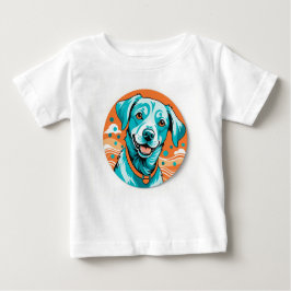 Camiseta Puppy Orange love