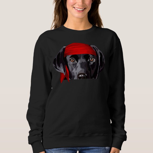 Camiseta Puppy Preto Pirata (Frente)