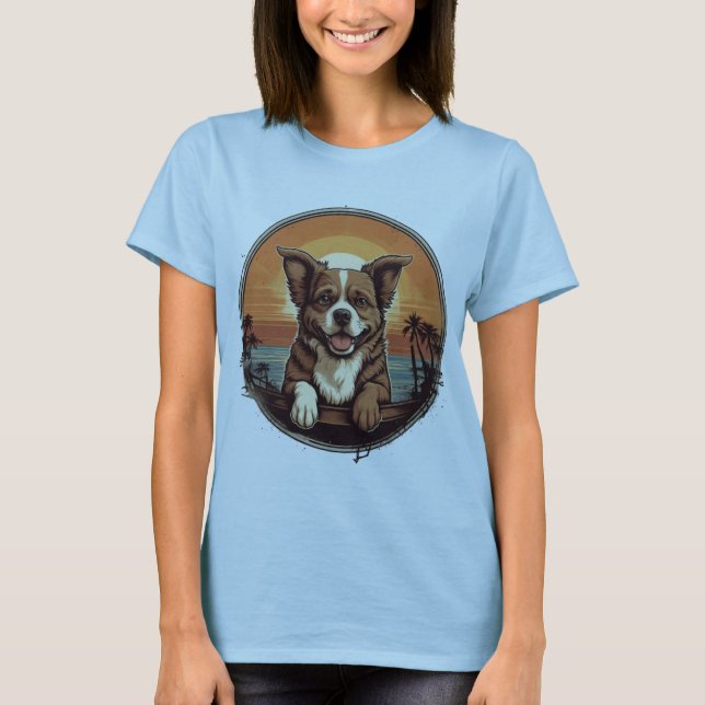 Camiseta Puppy Retro (Frente)