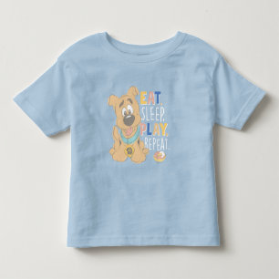 Camiseta Puppy Scooby-Doo "Coma, Dorme, Jogue, Repita"