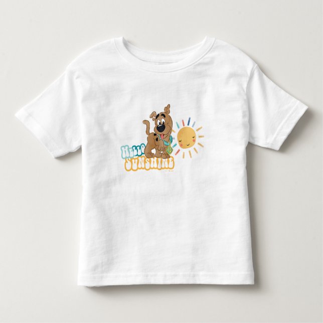 Camiseta Puppy Scooby-Doo "Hello Sunshine" (Frente)