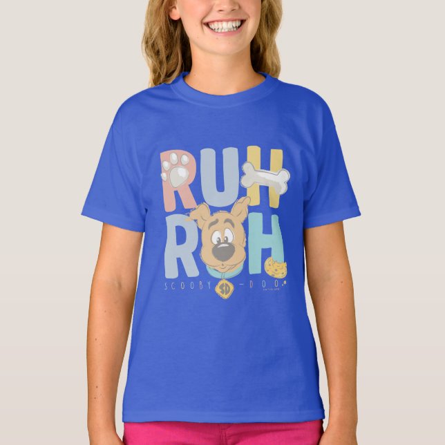 Camiseta Puppy Scooby-Doo "Ruh Roh" (Frente)