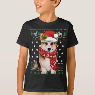 Camiseta Puppy Xmas Pajama, Cachorro de Natal Feio