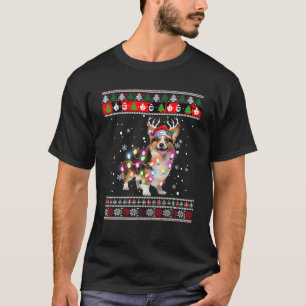 Camiseta Puppy Xmas Pajama, Cachorro de Natal Feio