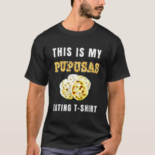 Camiseta Pupusas Amor Salvadorenho Comida El Salvador Gu