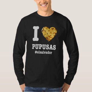 Camiseta Pupusas Comida Salvadorenha Comida El Salvador Gua